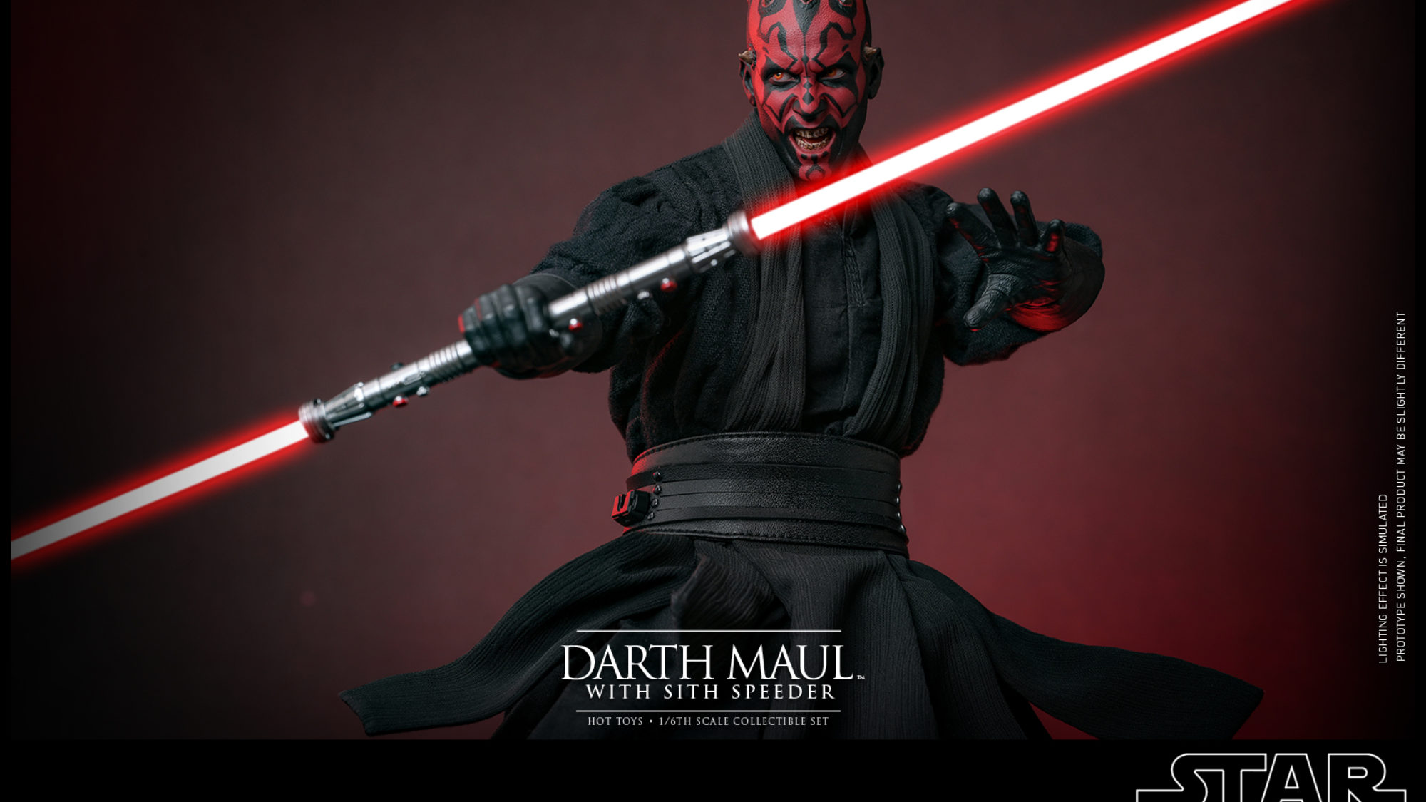 Darth Maul Seeks Revenge with Hot Toys Newest Star Wars 1/6 Figure