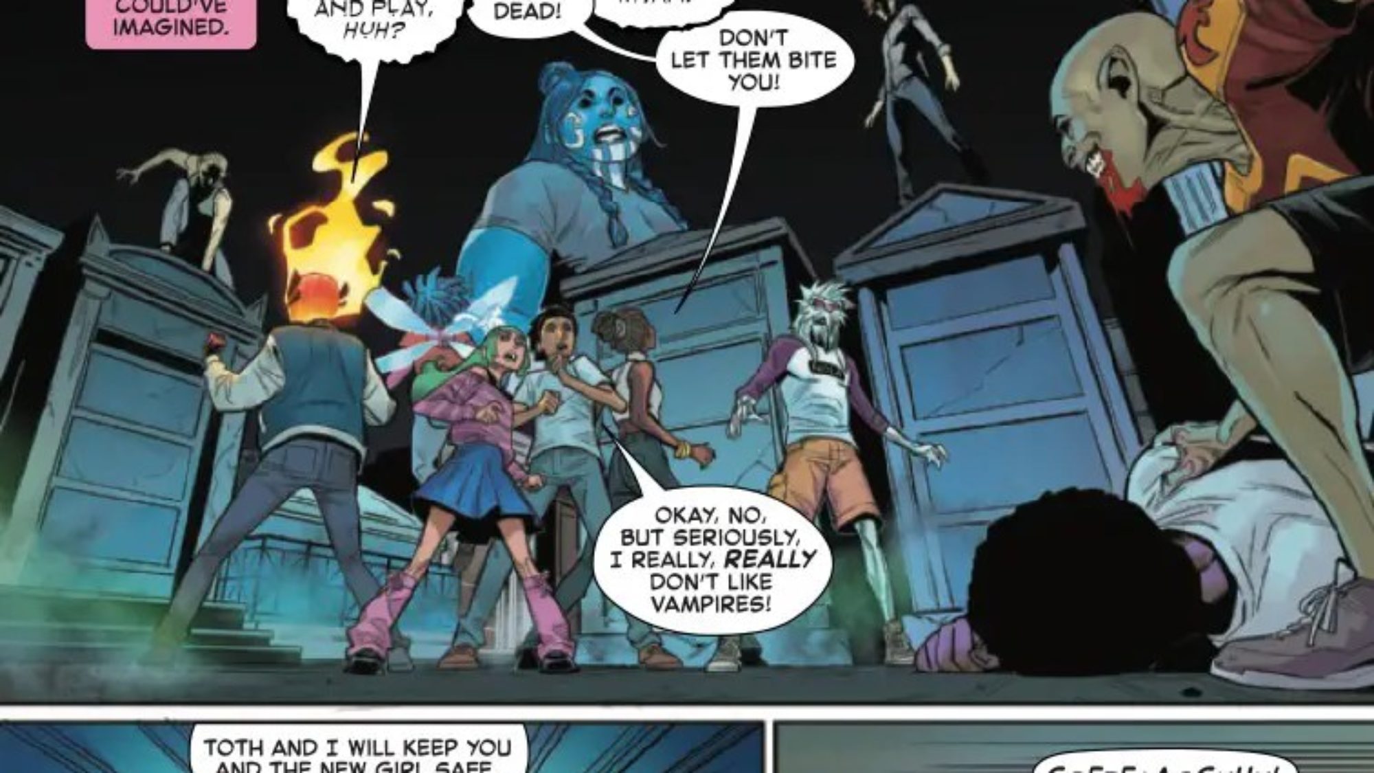 Strange Academy: Blood Hunt #1 Preview: Vampires vs. Homework