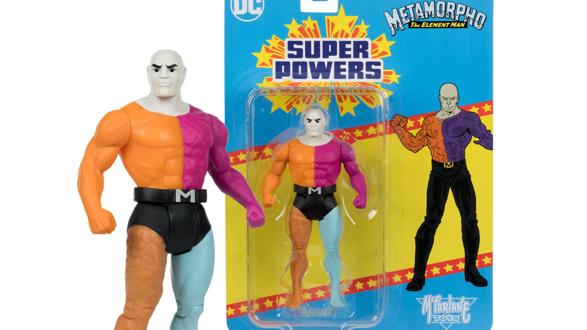 McFarlane Unveils DC Comics Super Powers Metamorpho Retro Figure