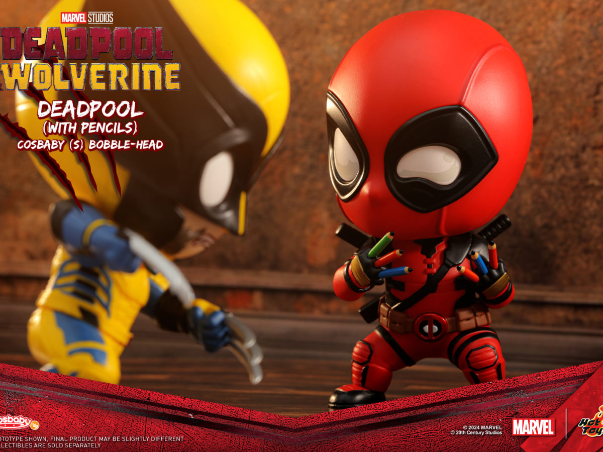 【Cosbaby】 Deadpool & Wolverine （Masked） Hot Toys Deadpool & Wolverine Cosbaby