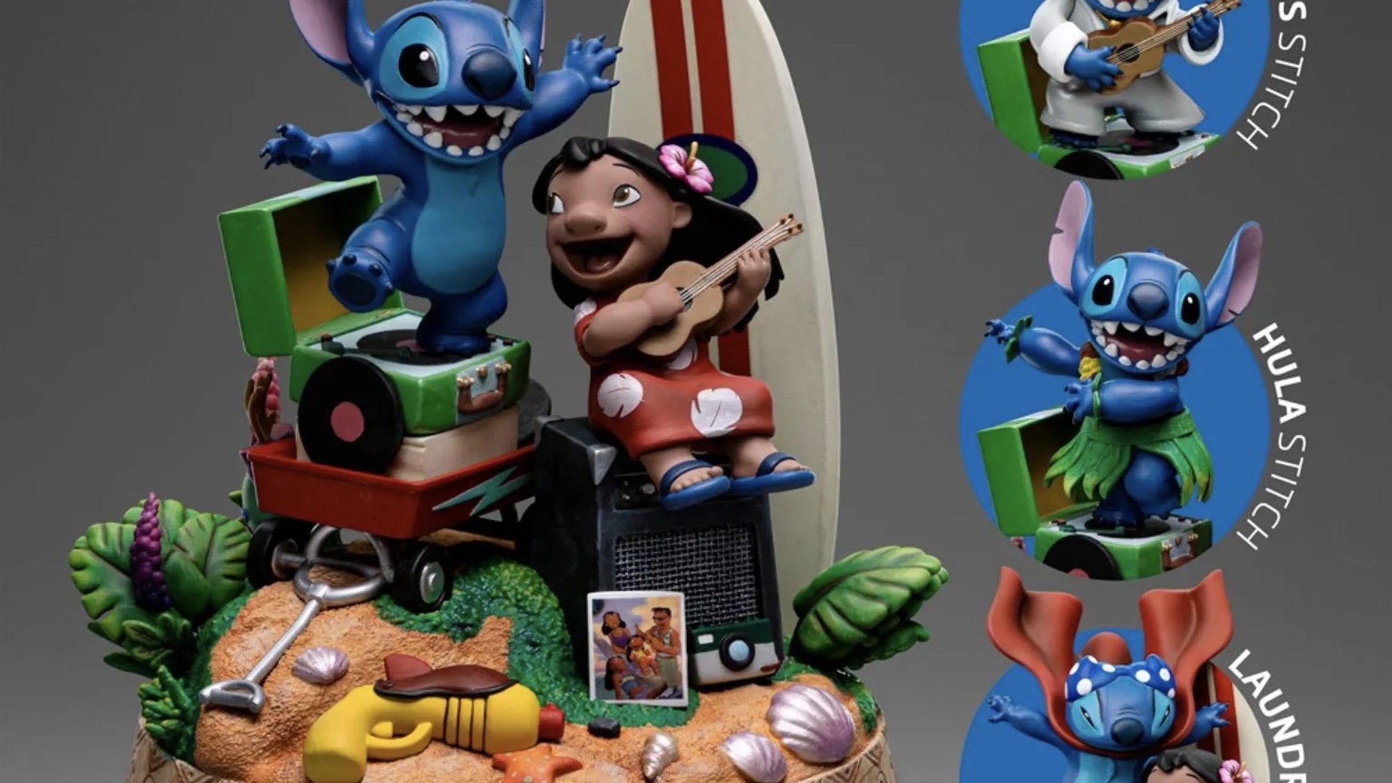 Iron Studios Reveals New Disney Classics Lilo & Stitch 1/10 Statue