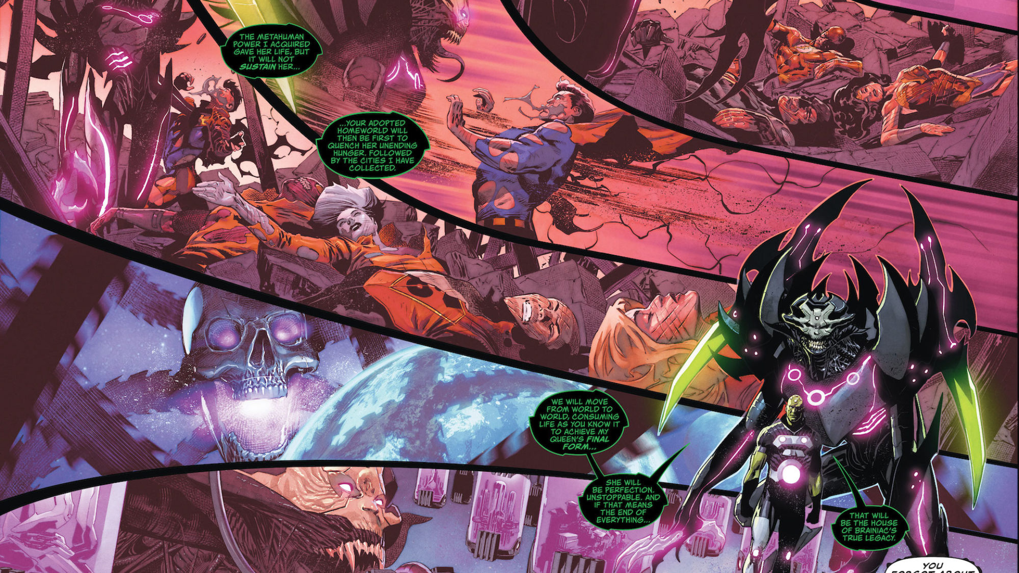Action Comics No. 1066 Preview: Braniac Queen Unleashed