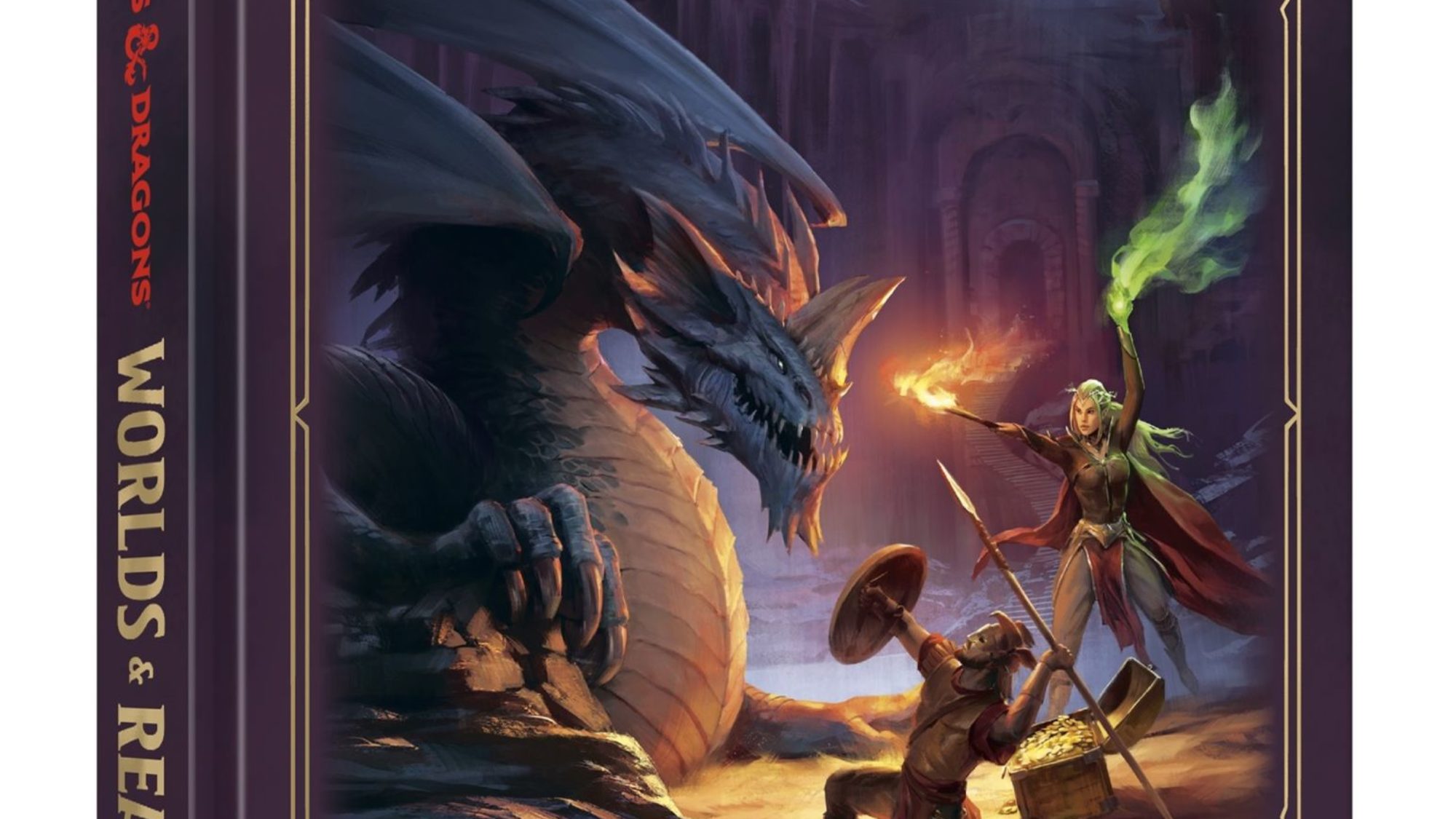 Dungeons & Dragons gets the book “Worlds & Realms” for its 50th anniversary