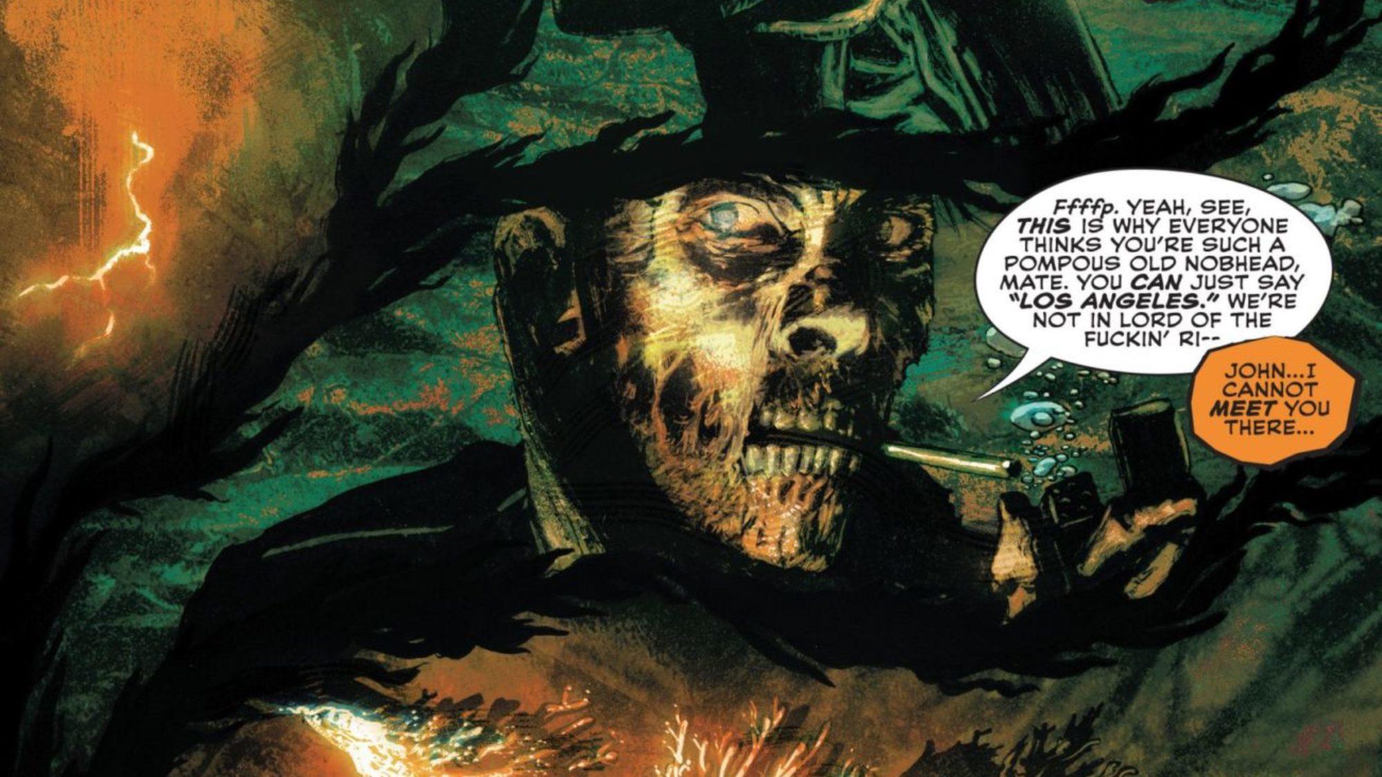 John Constantine: Hellblazer – Dead in America #6 Preview: Lost Vegas? John Constantine: Hellblazer – Dead in America #6 Preview: Lost Vegas?