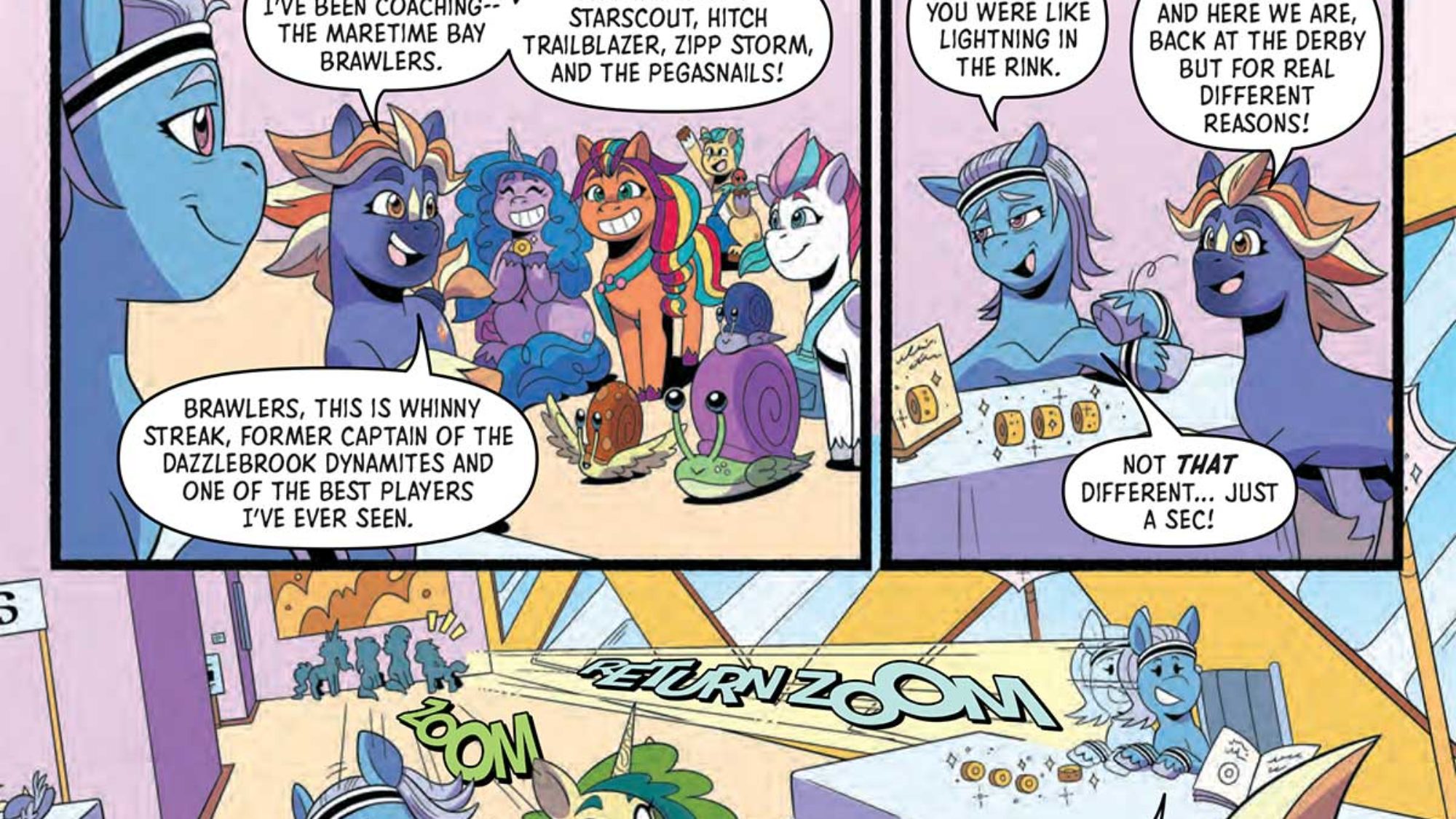 My Little Pony: Kenbucky Roller Derby #5 Preview: Hooves of Glory