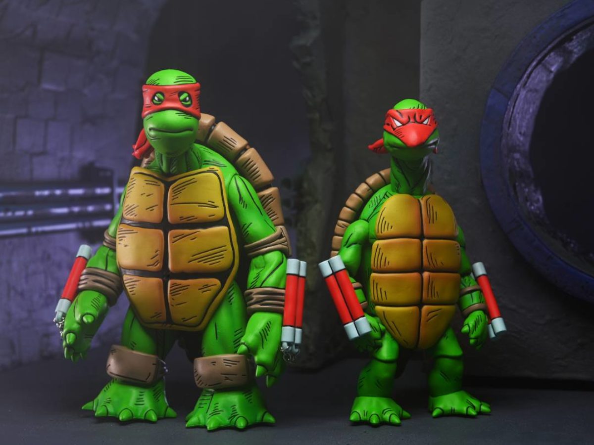 20-60代 人気ファッションブランド NECA 2-Pack Figure App. 1st TMNT Exclusive SDCC New Unveils アメコミ