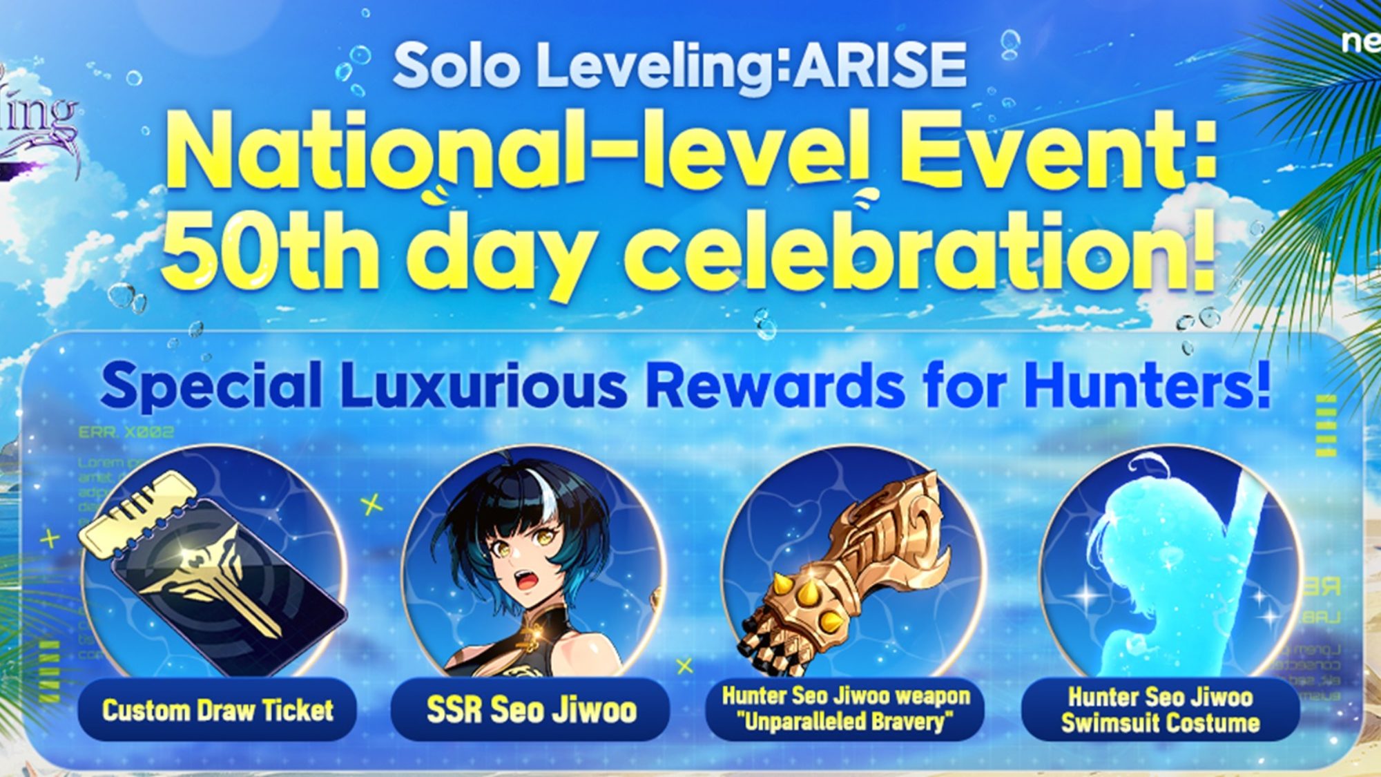 Solo Leveling: Arise Holds New Event For 50 Day Anniversary