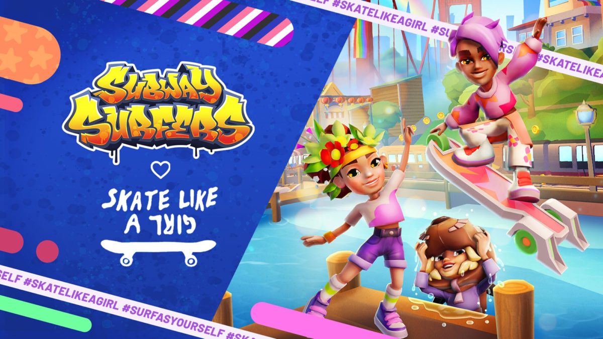 Subway Surfers Partner With Skate Like A Girl For Pride 2024