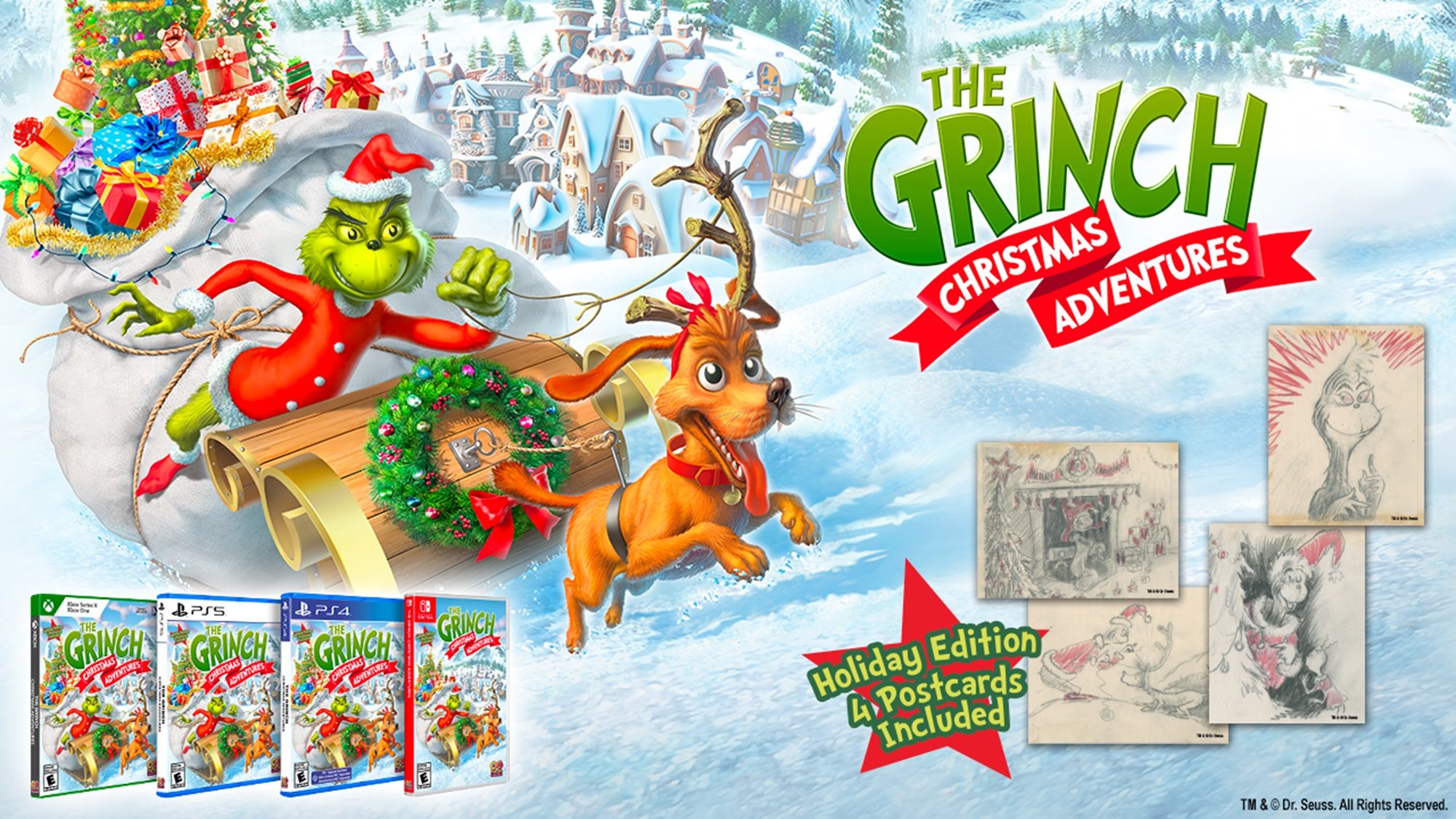 The Grinch Christmas Adventures Announces New Holiday Update