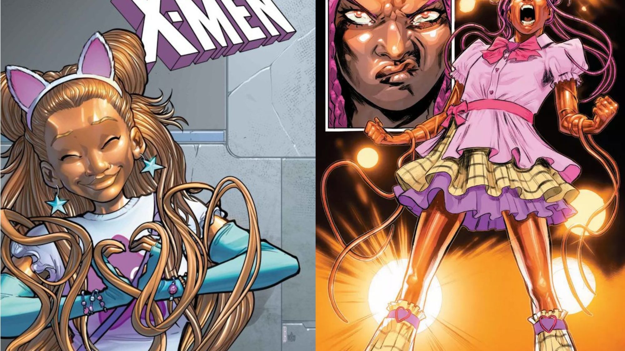 Meet Bronze From Exceptional X-Men #1 by Eve L Ewing & Carmen Carnero Meet Bronze From Exceptional X-Men #1 by Eve L Ewing & Carmen Carnero