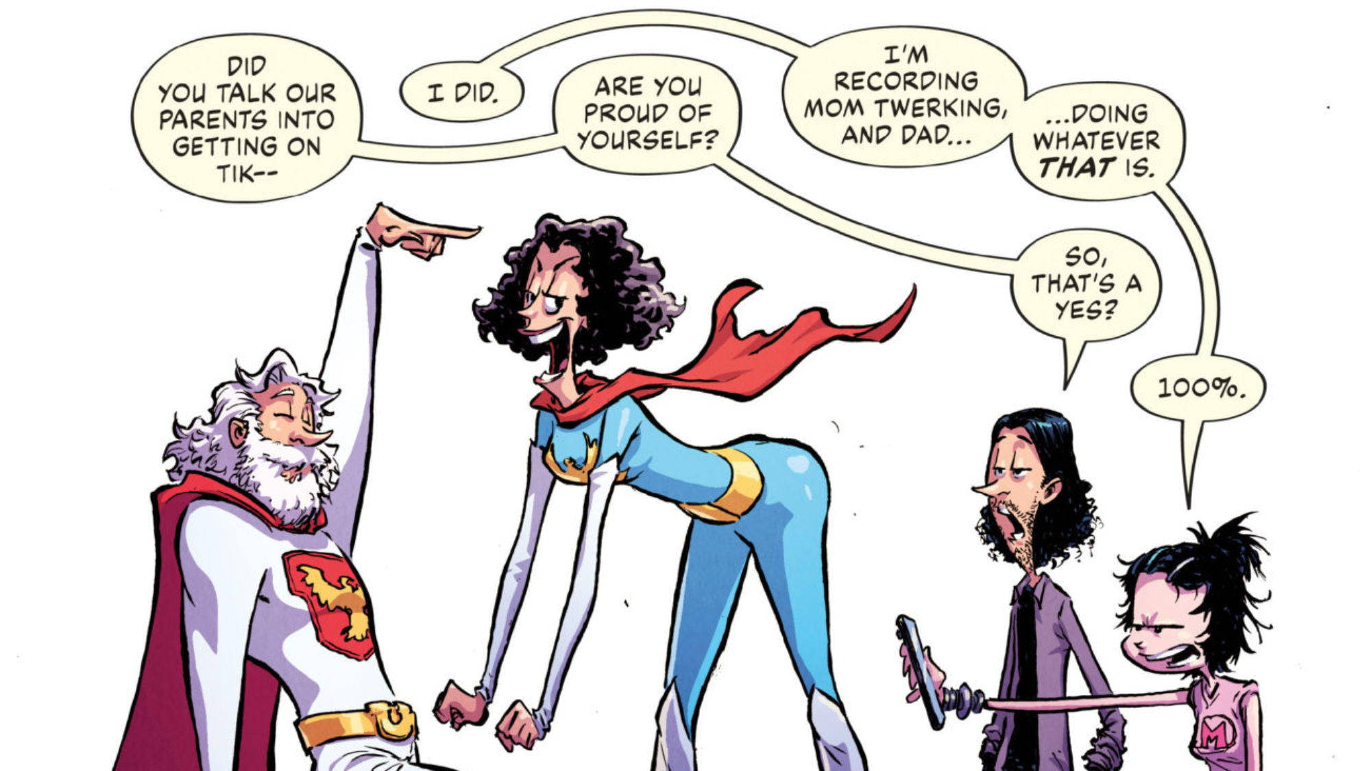 Tommy Lee Edwards Draws Mark Millar’s Jupiters Legacy Finale