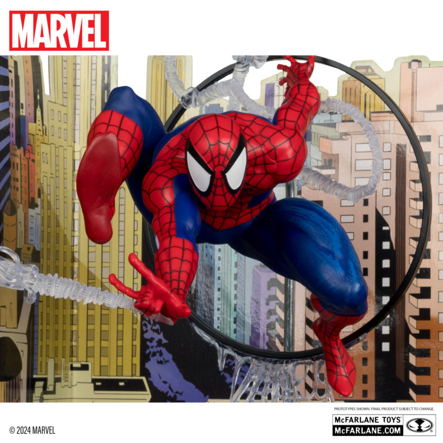Spider-Man Swings On In with New 1:6 Statue from McFarlane Toys