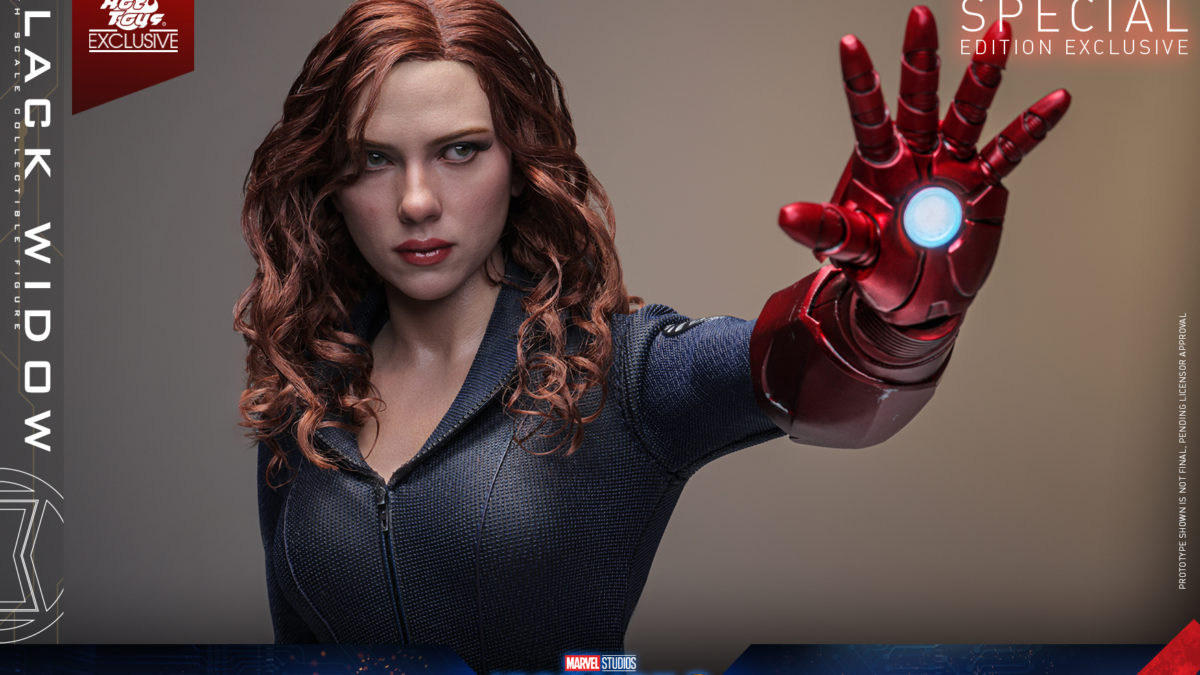 Black Widow Receives New Artisan FIgure from Iron Man 2 and Hot Toys