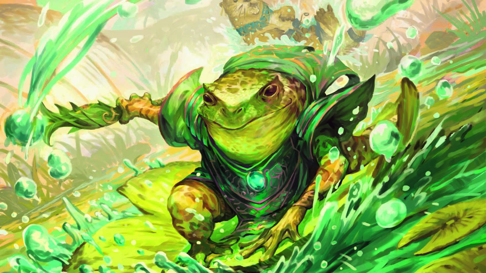 bloomburrow mtg art cards Ruthless Negotiation Art Card (Gold-Stamped Signature) [Bloomburrow Art  Series] | MTG Single main image 1