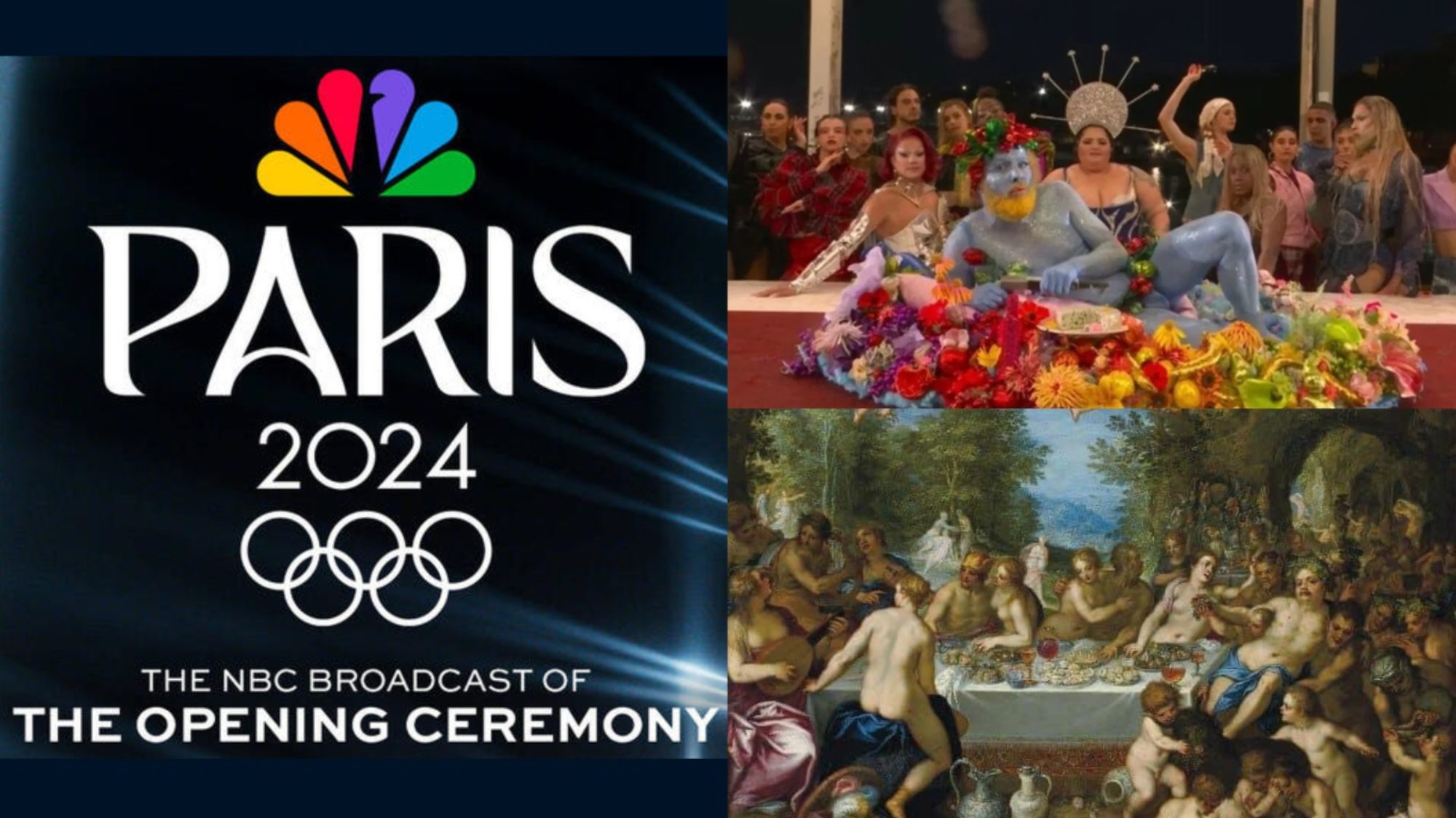 Paris Olympics Opening Ceremony About God of Wine, Not Son of God