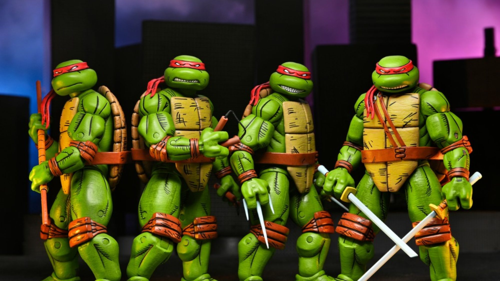 NECA Debuts Solo Teenage Mutant Ninja Turtles Mirage Comics Figures