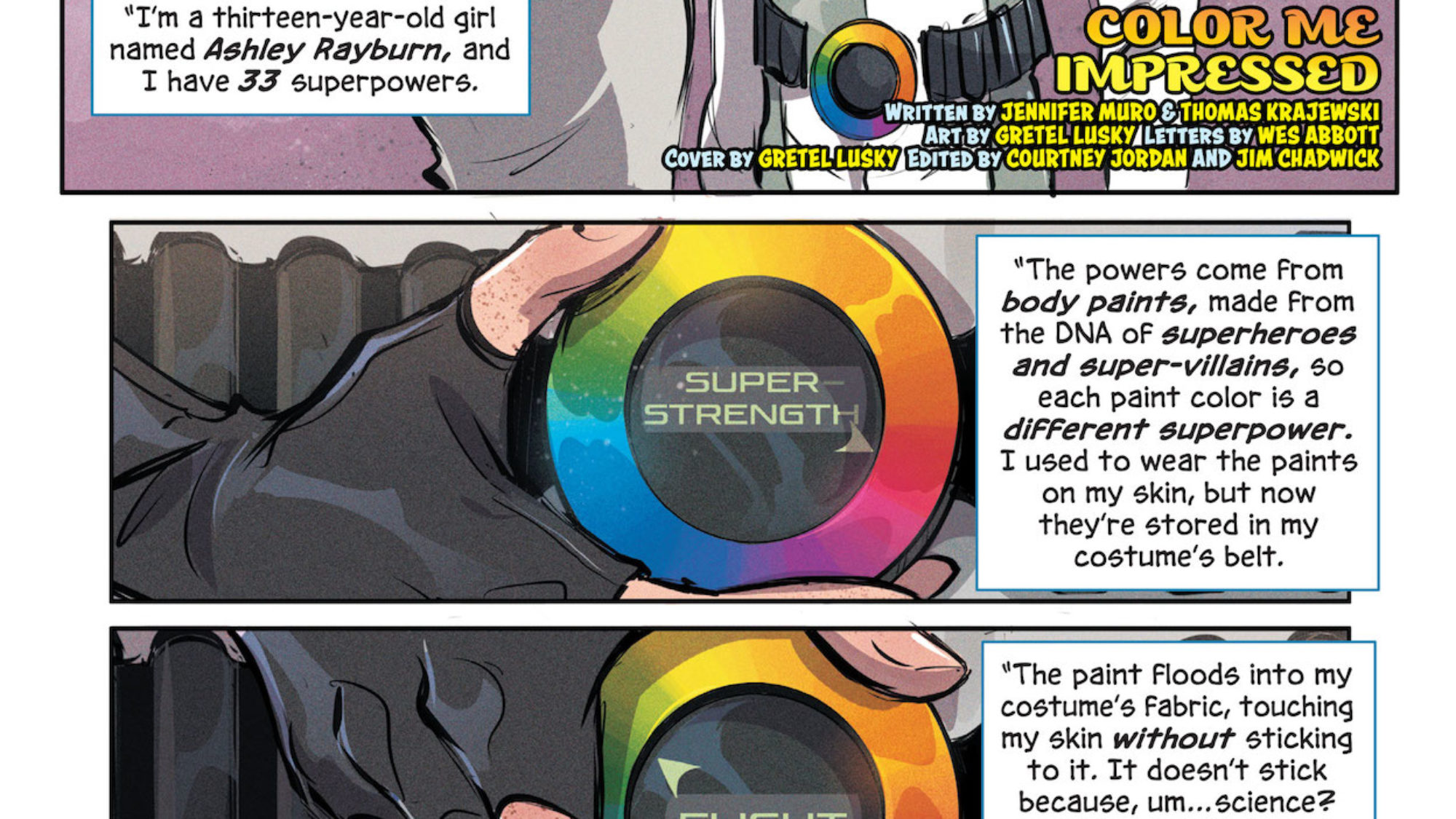 Primer: Clashing Colors #1 Preview: Superheroing is Serious Business