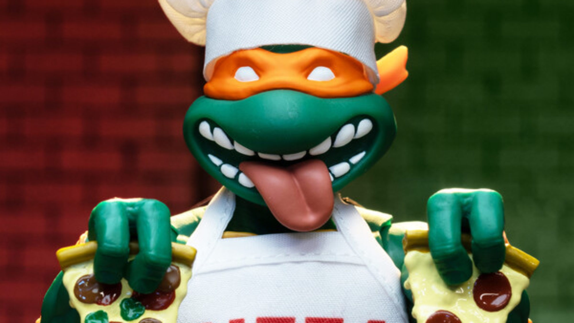 【SDCC限定】スーパー7 TMNT ミケランジェロ（ピザシェフ ver.） Super7 TMNT Ultimates PIZZA CHEF MICHELANGELO SDCC Exclusive