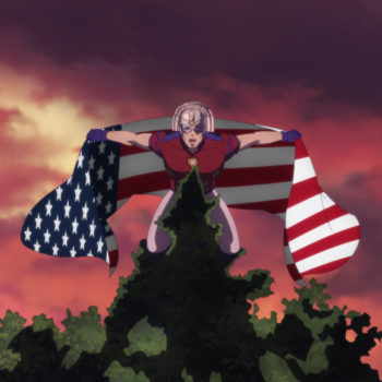 Suicide Squad ISEKAI Super-Villains Party Trailer Anime Expo Images