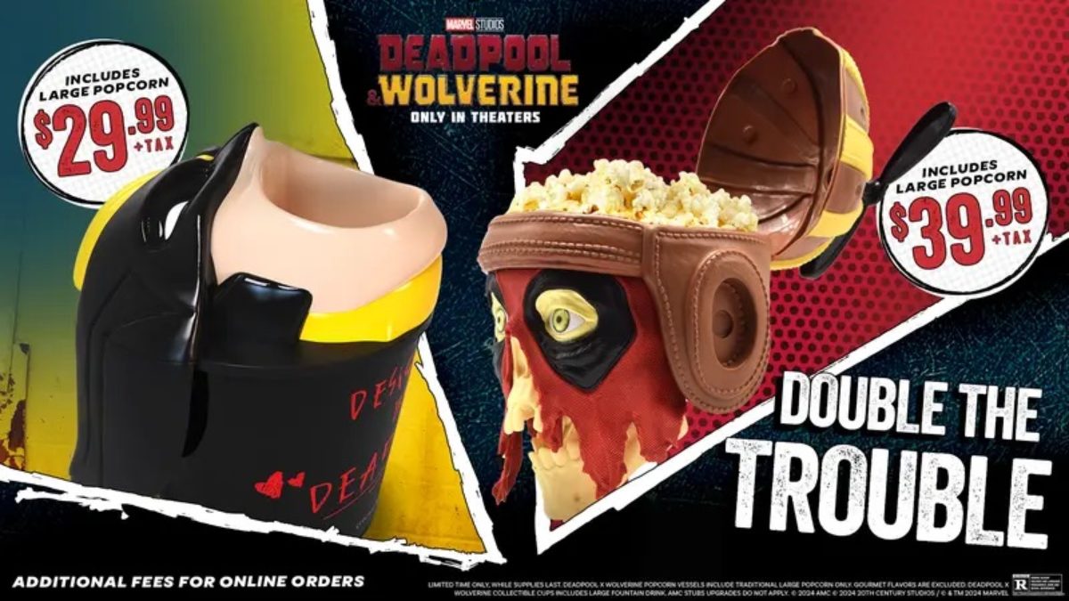 DeadPoolポップコーンバケット Deadpool Popcorn Bucket and Drink Holder — Nikko Industries