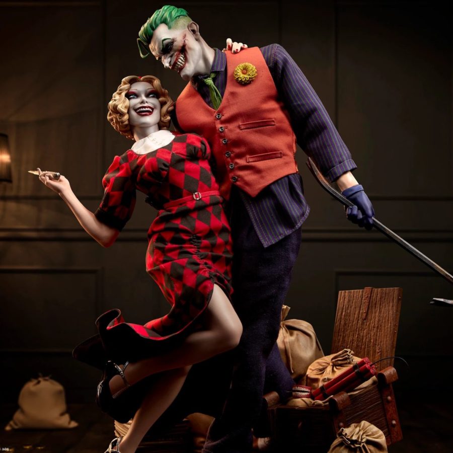 Sideshow Debuts DC Comics Joker/Harley Quinn: Lawless Love Statue