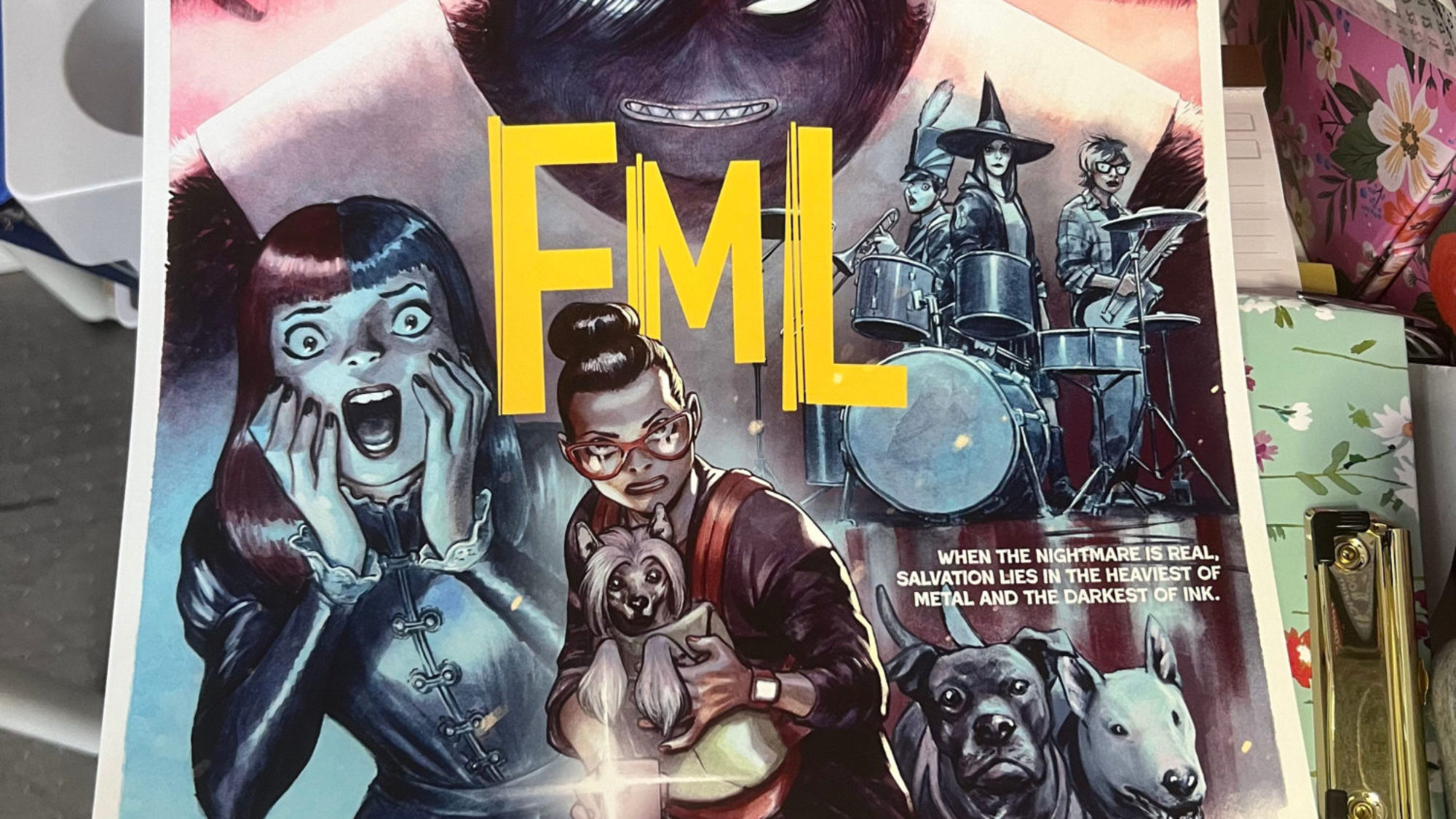 Kelly Sue DeConnick & David López Say FML in November From Dark Horse Kelly Sue DeConnick & David López Say FML in November From Dark Horse