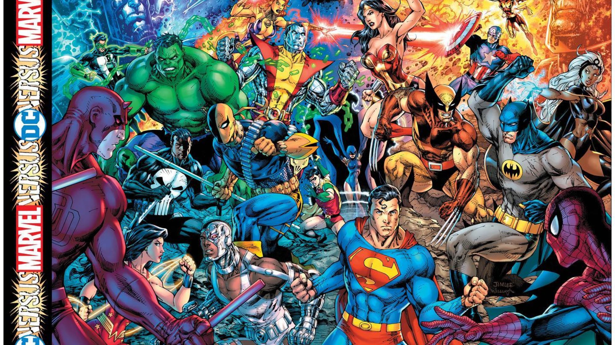 Marvel EIC CB Cebulski and DC Editor Jim Lee team up at Terrificon