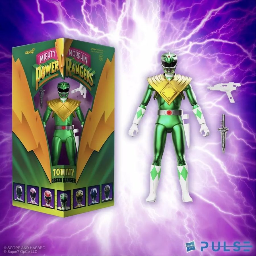 Boneco De Ação Super7 Mighty Morphin Power Rangers Green Ran | Parcelamento sem juros