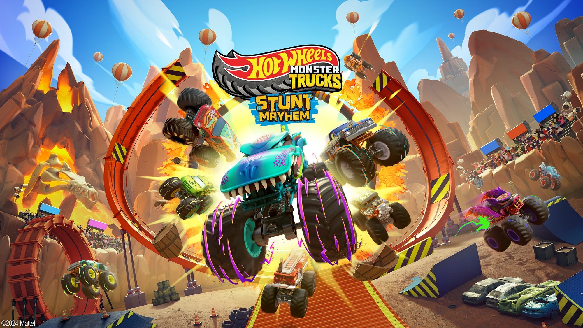 Hot Wheels Monster Trucks: Stunt Mayhem Drops Launch Trailer