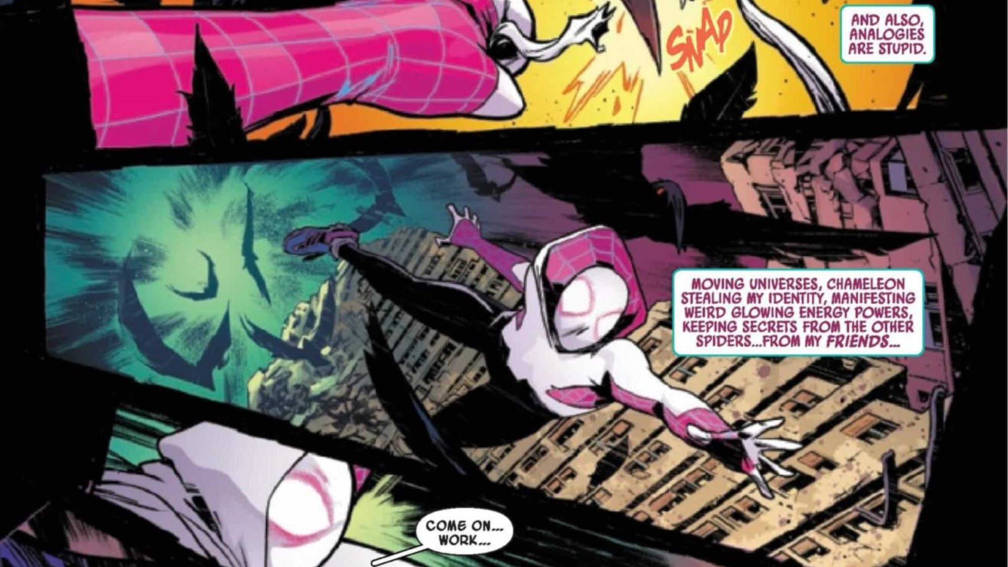 Spider-Gwen: The Ghost Spider #4 Preview: Gwen’s Face-Off Frenzy