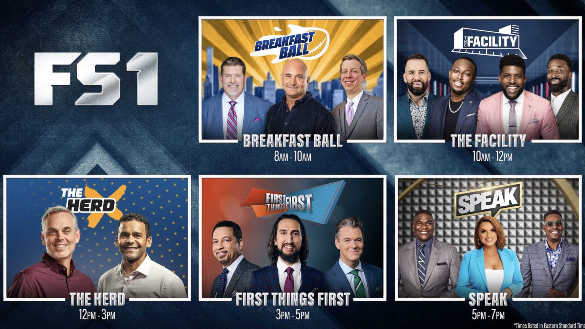 FOX Sports Rolls Out FS1 Mornings Revamp: Breakfast Ball The Facility