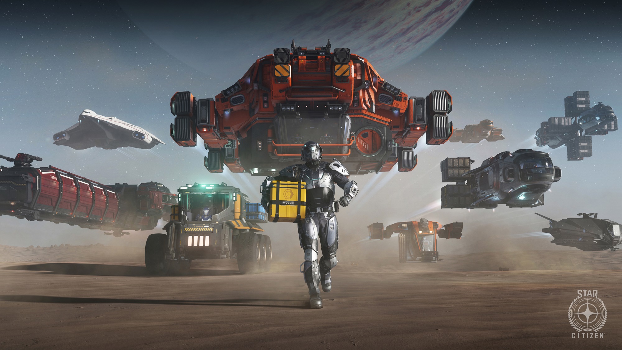 Star Citizen Alpha 3. Cargo Empires Art