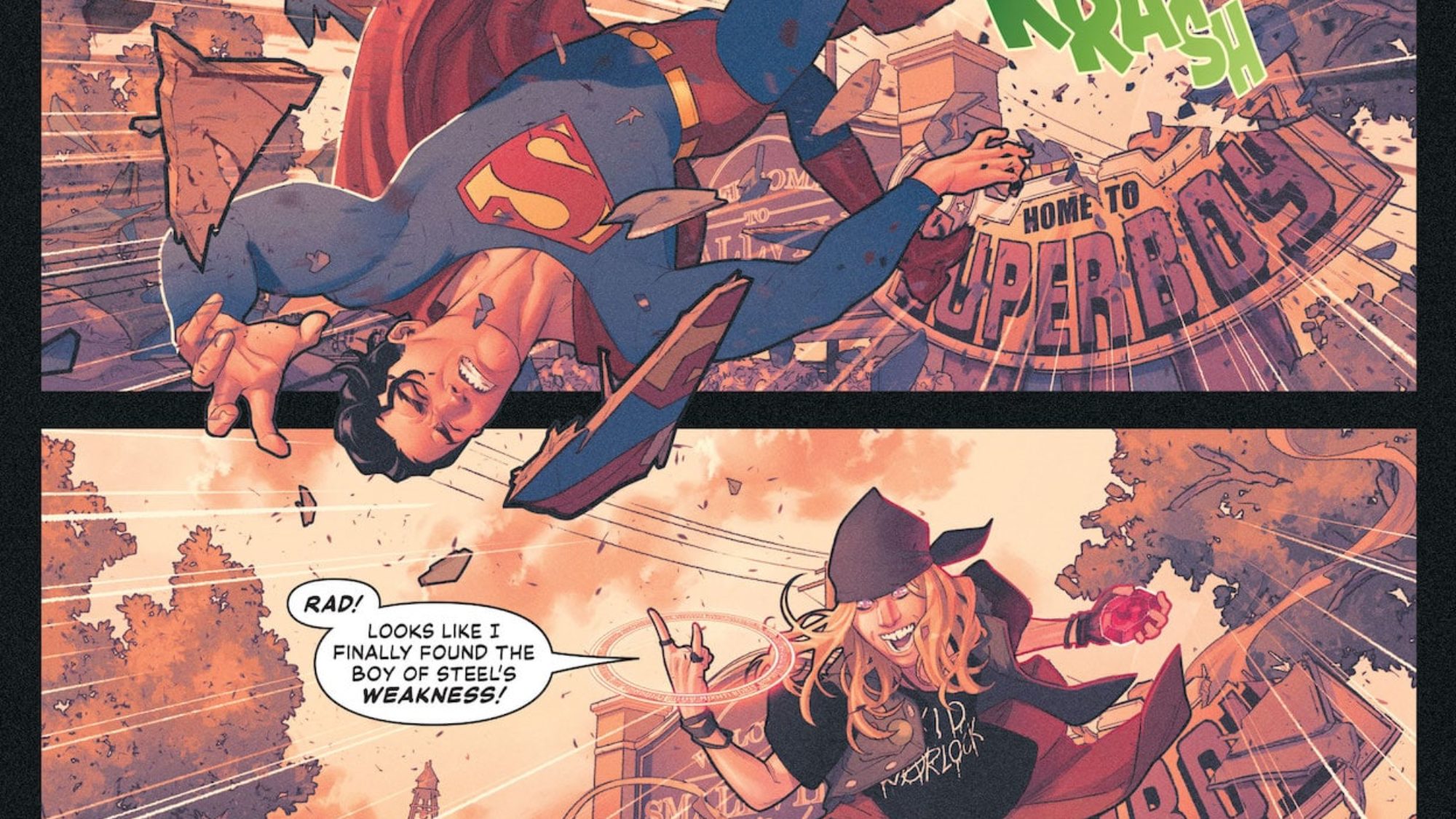 Supes and Zatanna’s unpleasant devil deal