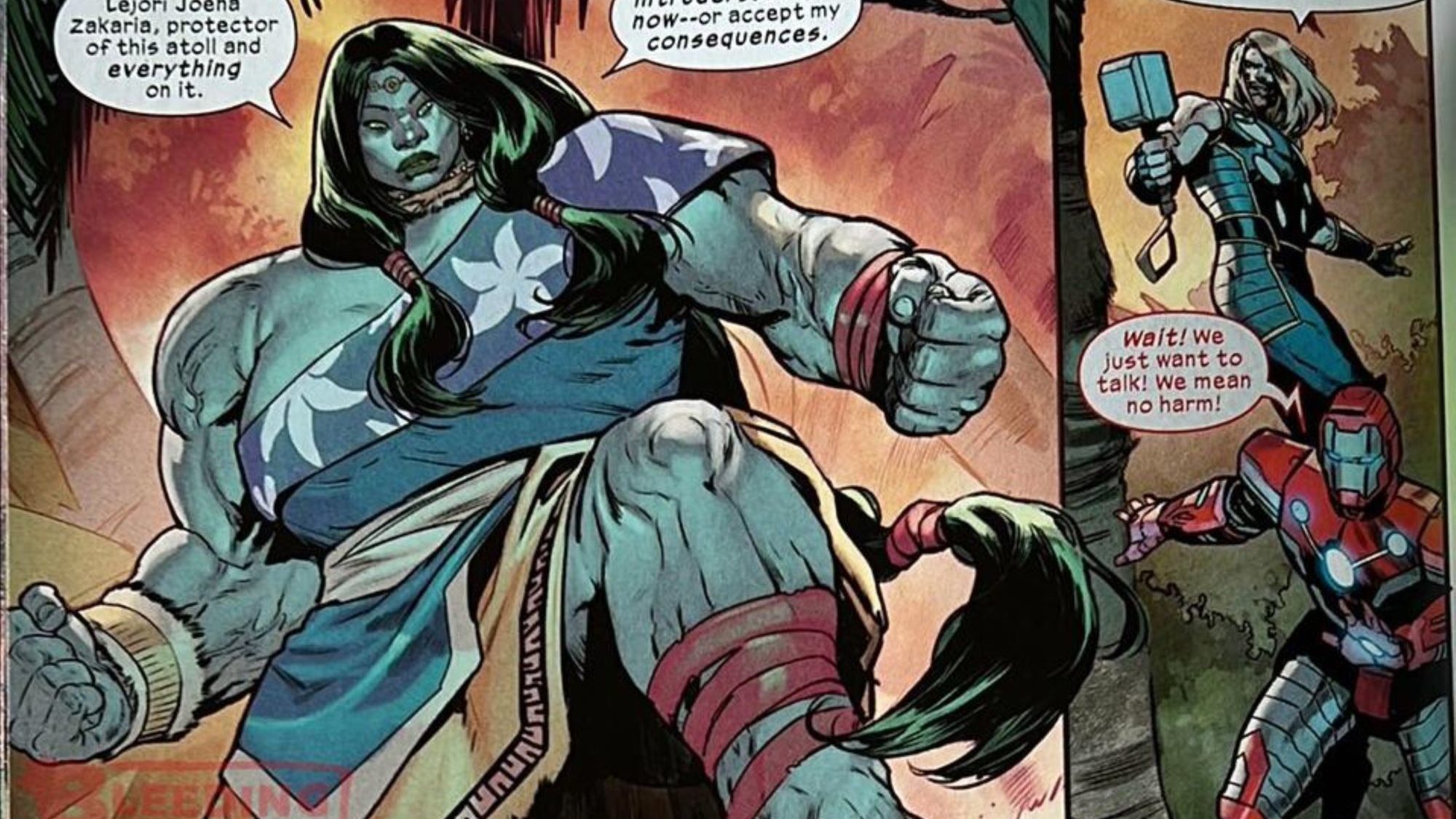 Ultimates Makes Hulk A Parallel For Atomic Bombs &amp; Pacific Islanders