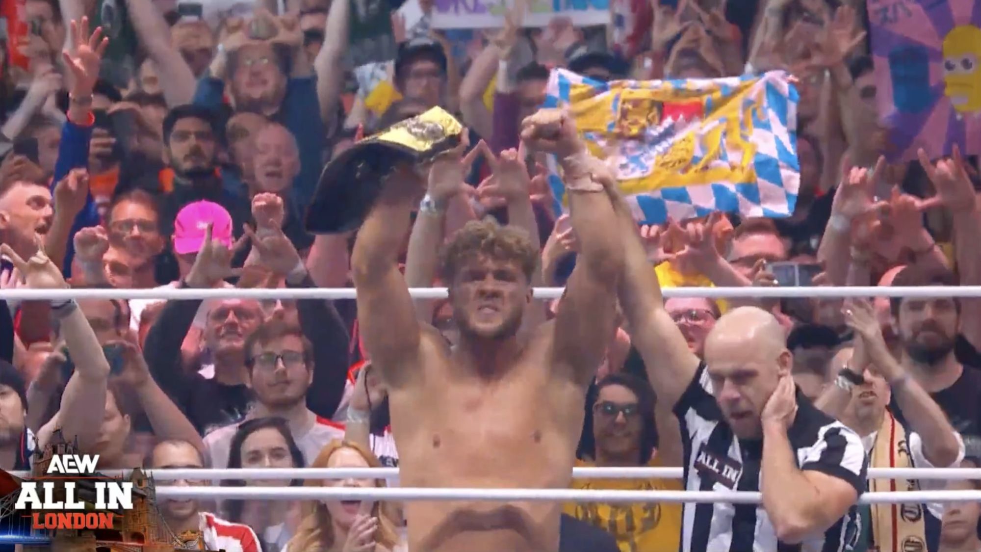 Will Ospreay ALL IN London Exclusive Wrestling daredevil, 32