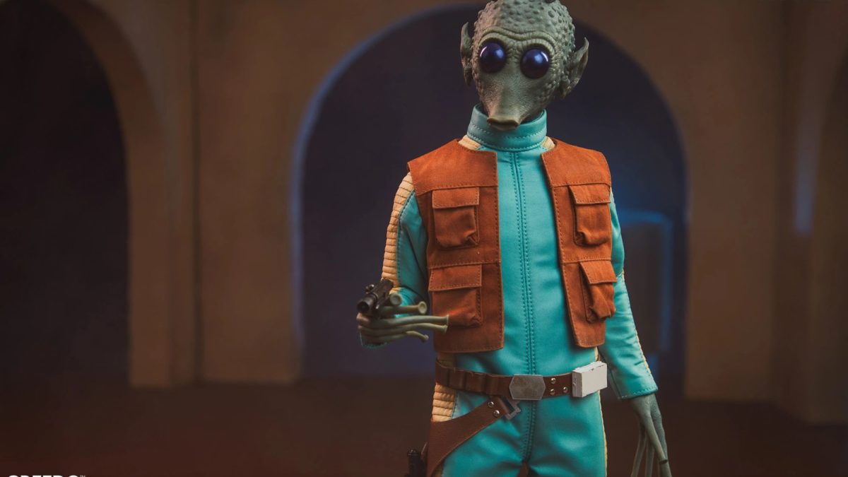 スター・ウォーズ　グリドルStar Wars  Greedo Star Wars Greedo Action Figure with Blaster Pistol New