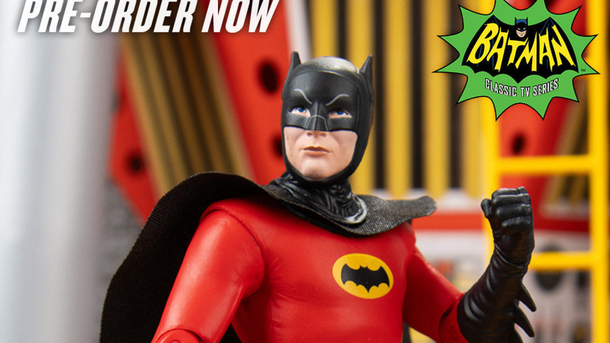 McFarlane Toys DC Retro Batman 66 Movie Poster Batman 6-in Action Figure