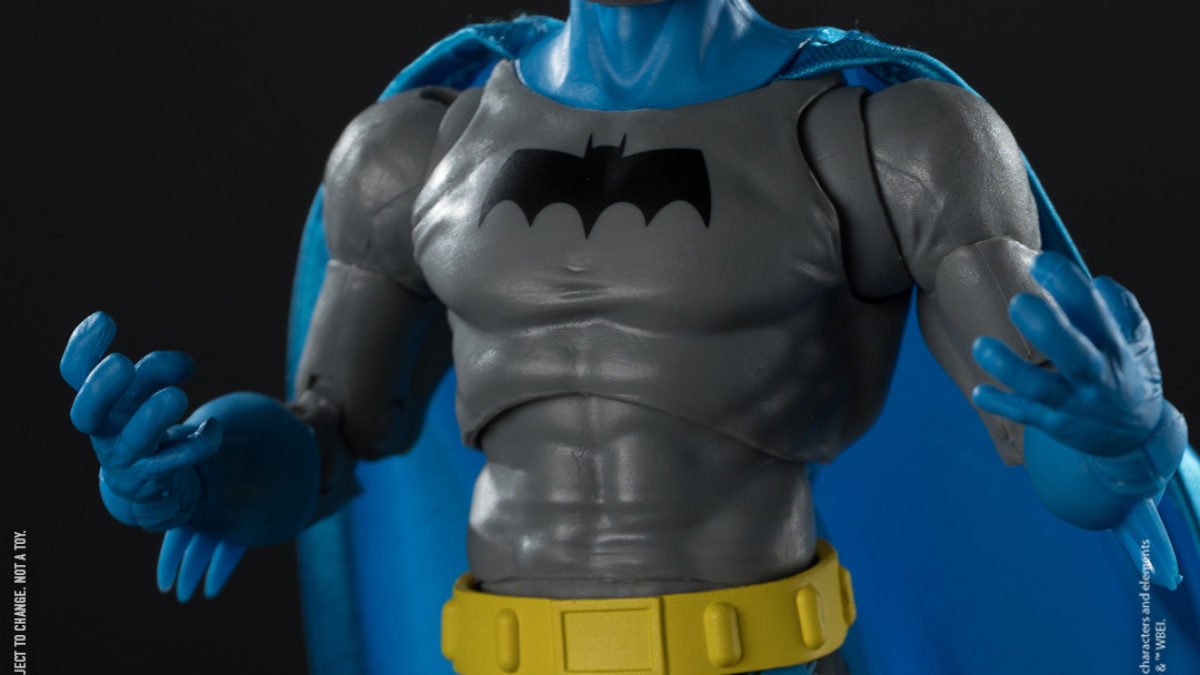 Here is a look at Silver Age Batman with Ace the Bat-Hound from @mcfarlane_toys_official Silver Age Batman is here in all his glory! Using the Knightfall body with an updated belt and