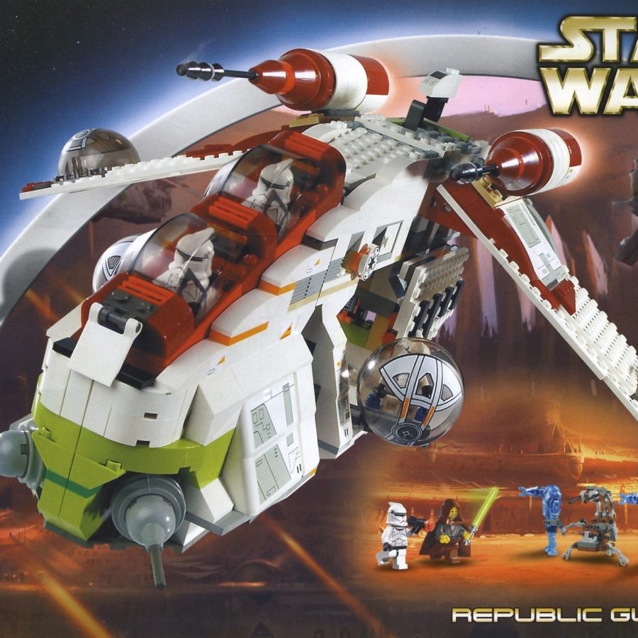 2002 republic gunship lego sale