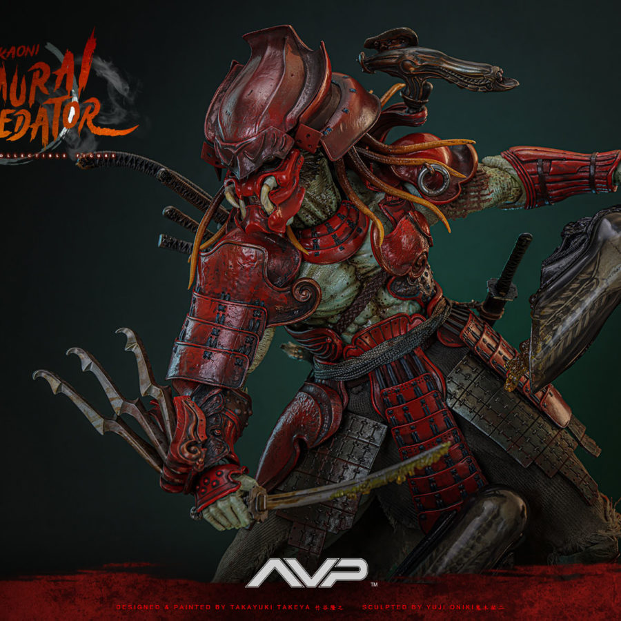 AvP-Akaoni-Samurai-Predator-