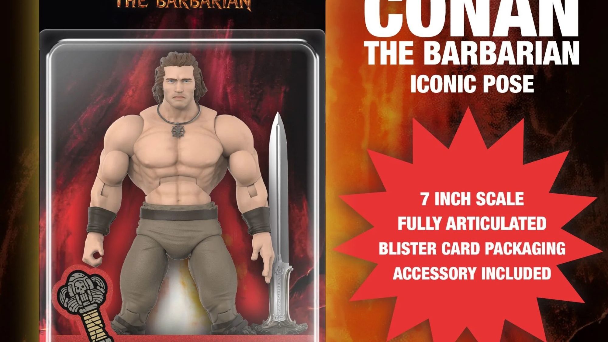 Conan the Barbarian (1982) Joins Super7's New Line of Deluxe Figure