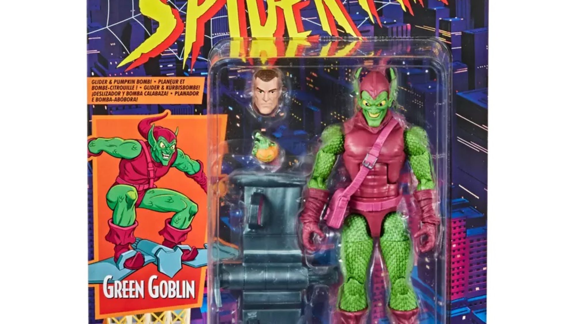 MARVEL LEGENDS GREEN GOBLIN フィギュア　開封品 E93215L00_5010993715497_pkg_20