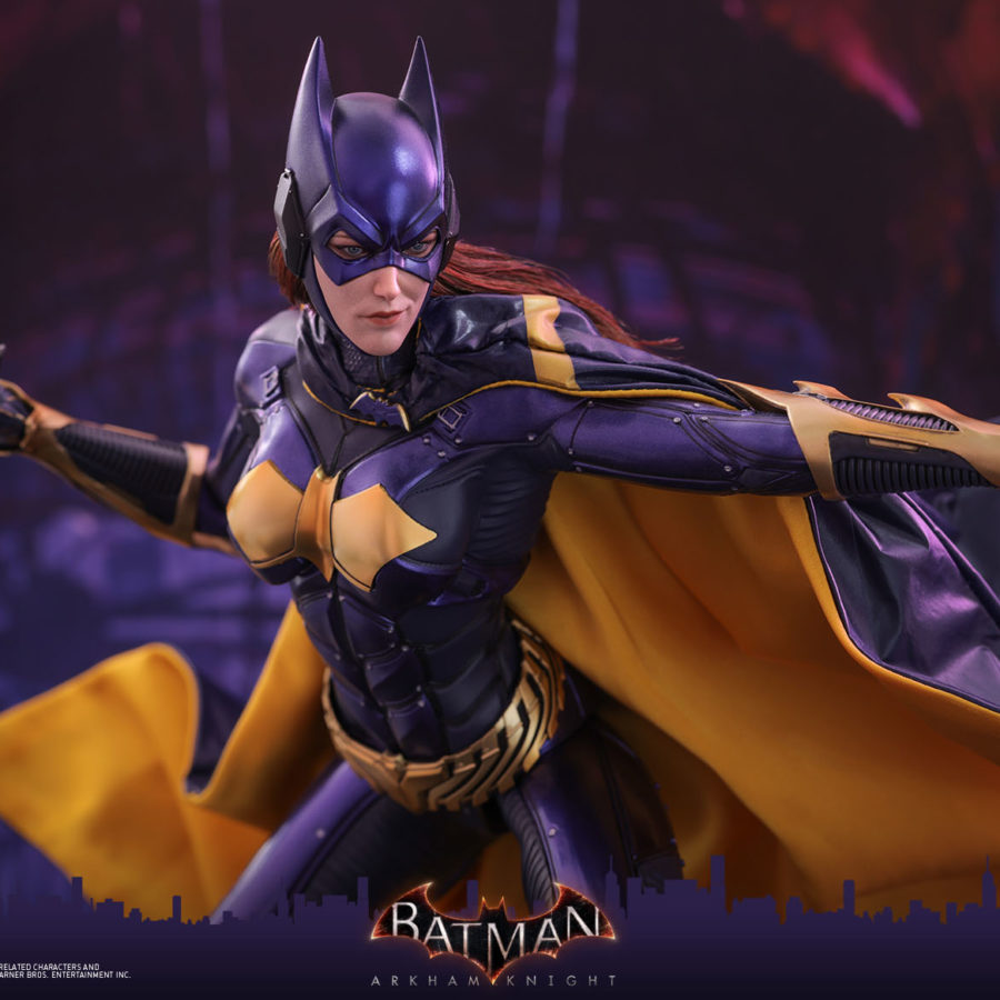 Hot Toys Debuts New Gold & Purple Batgirl Figure from Arkham Knight