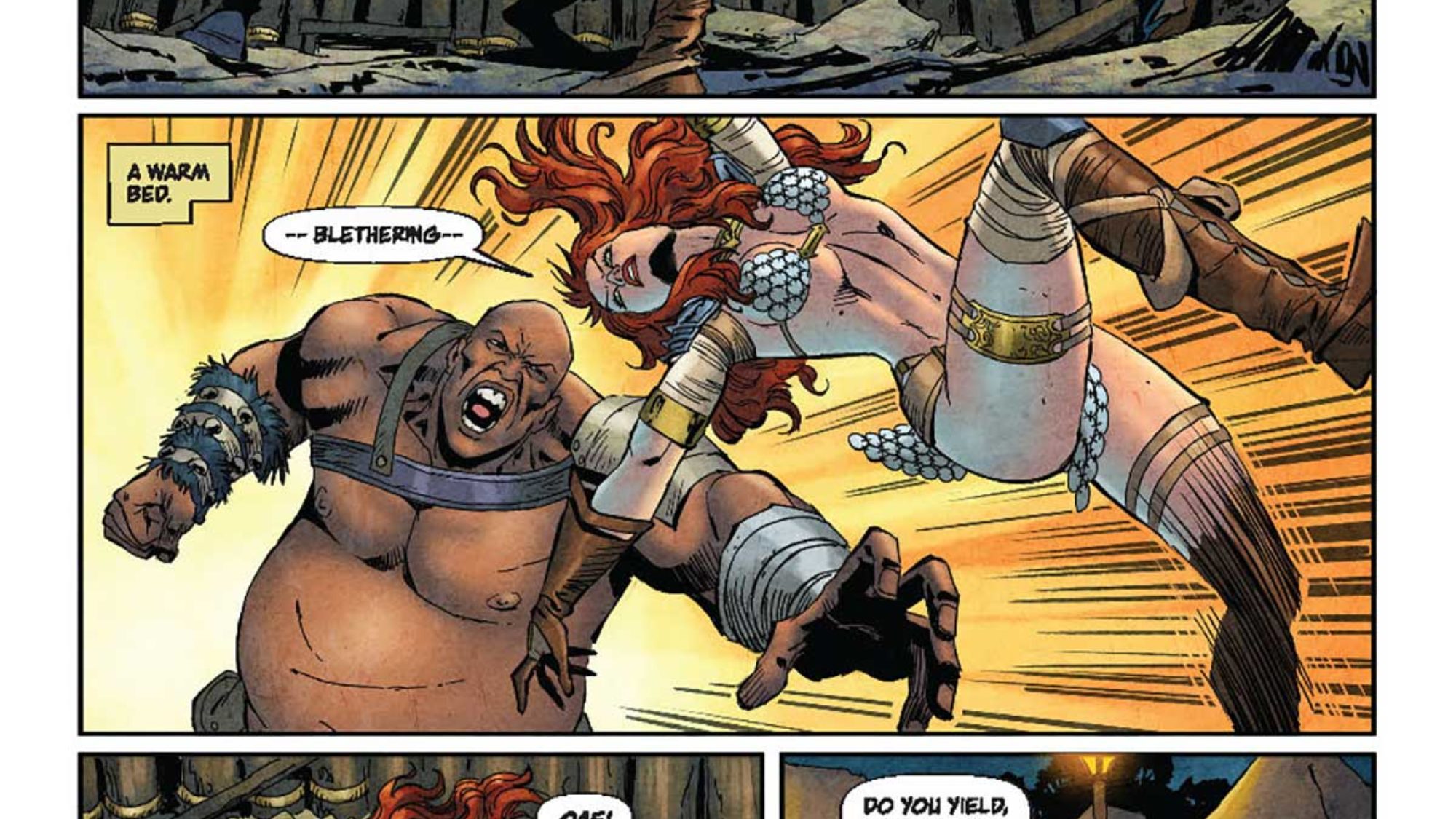 Red Sonja #13 Preview: Blood, Blades, and Brutal Battles Await