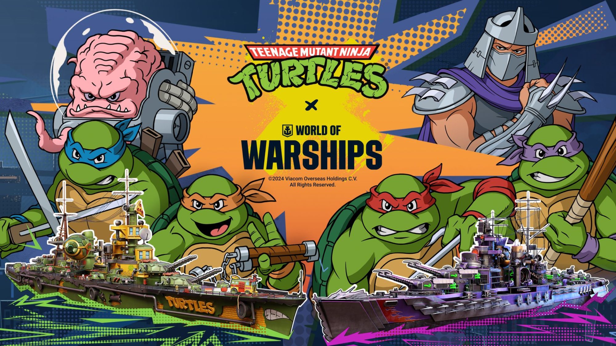 アーティスト「TIDE」と「Teenage Mutant Ninja Turtles」の