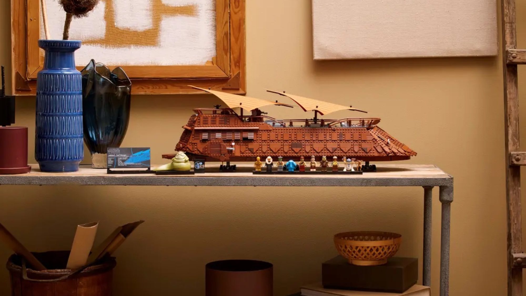 The Dune Sea Awaits with LEGO's New Star Wars Jabba's Sail Barge