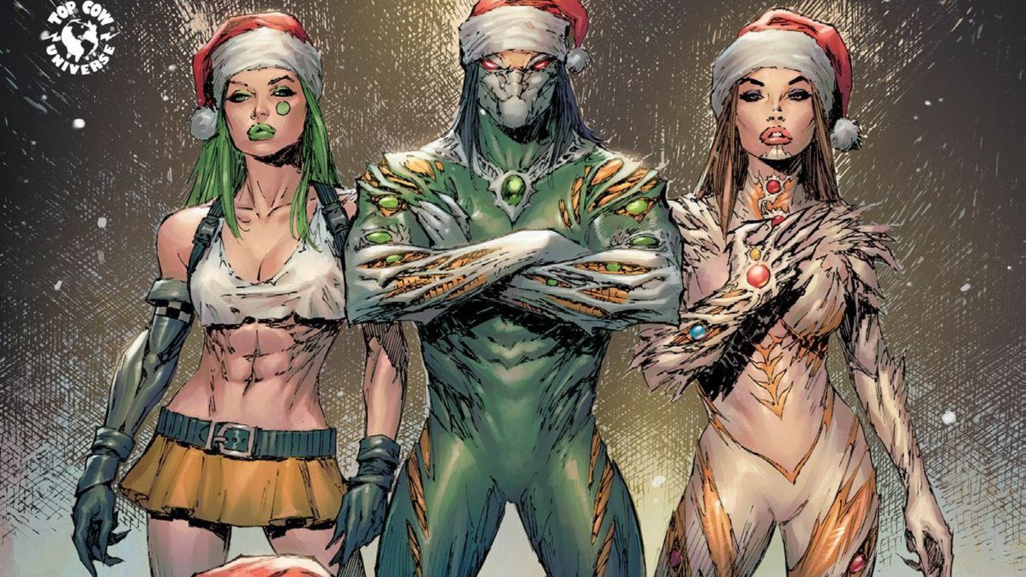 Witchblade, Darkness and Aphrodite XI For The Top Cow Holiday Special