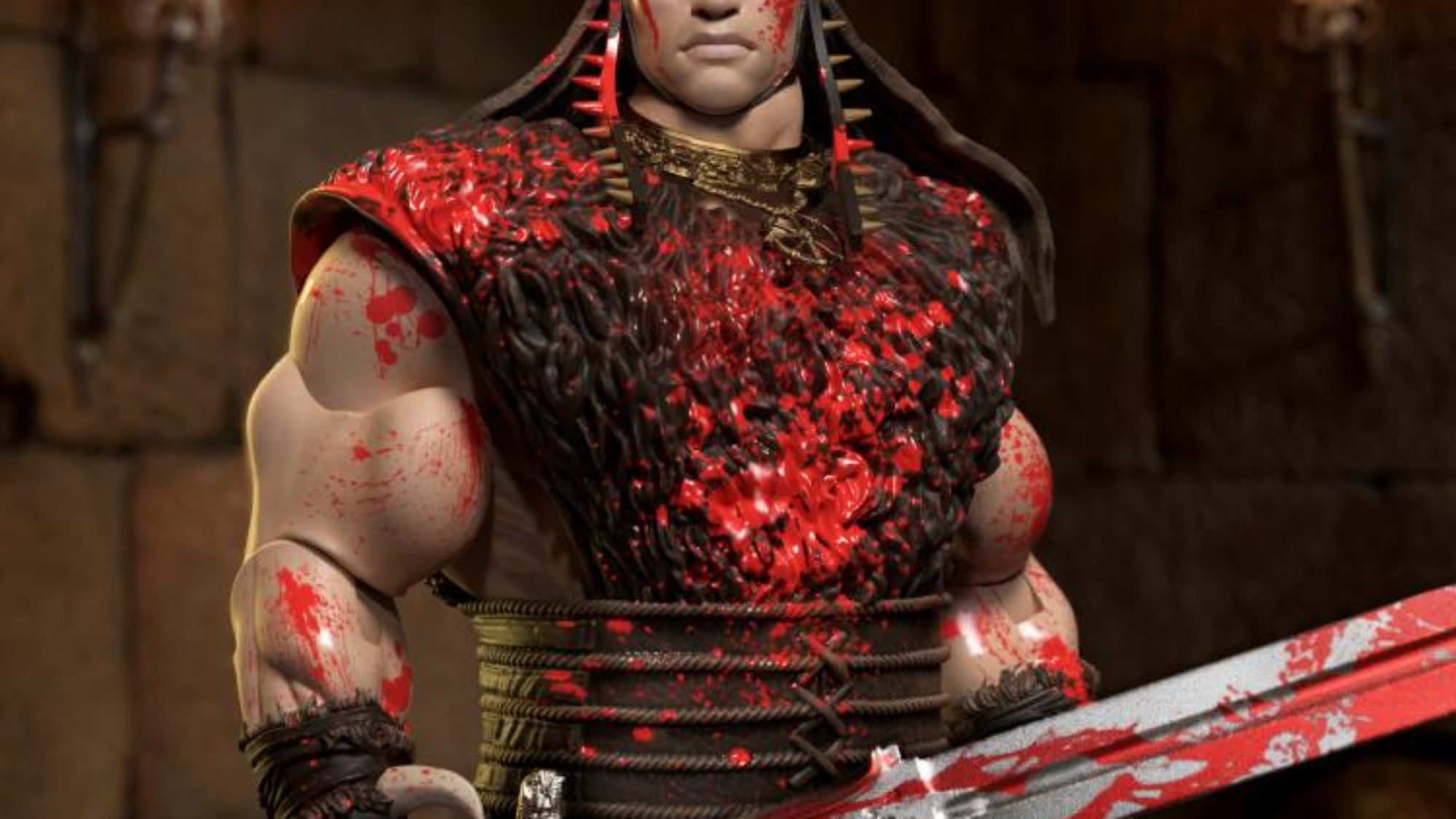 Super7 Unveils Exclusive Bloody Pit Fighter Conan the