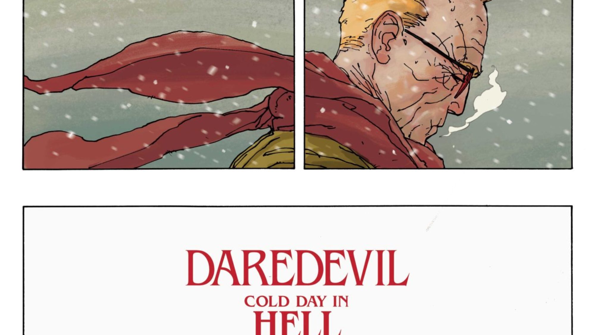 Steve McNiven & Charles Soule Do An Old Man Daredevil Comic