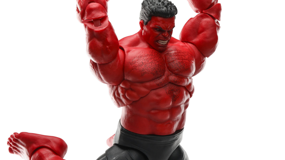 Marvel Legends Red Hulk Deluxe Action Figure - Walmart.com